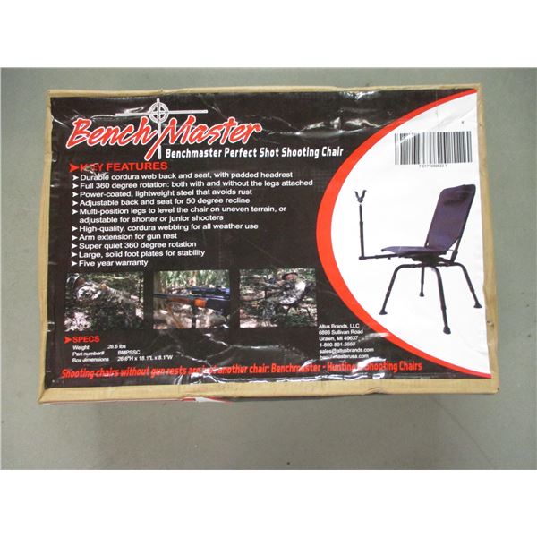 BENCH MASTER SHOOTING CHAIR