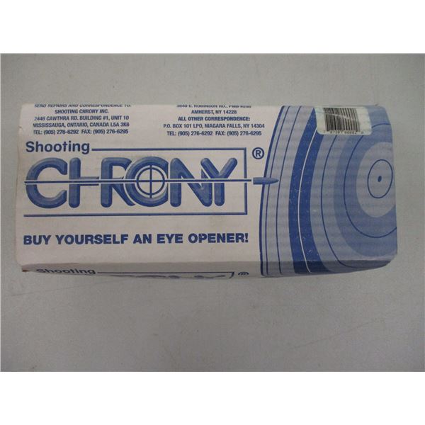 SHOOTING CHRONY