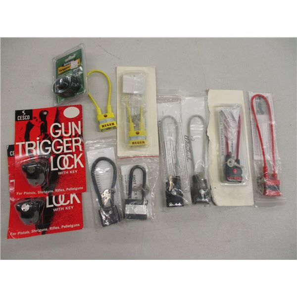 ASSORTED TRIGGER / CABLE LOCKS