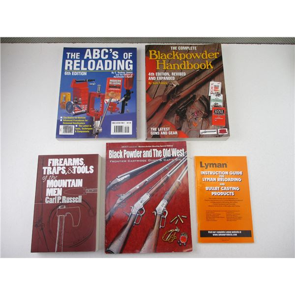 ASSORTED BLACK POWDER BOOK