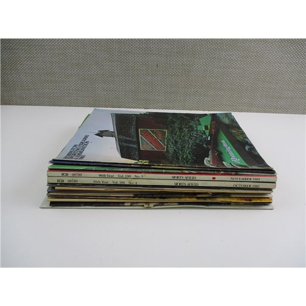 ASSORTED GUN MAGAZINES