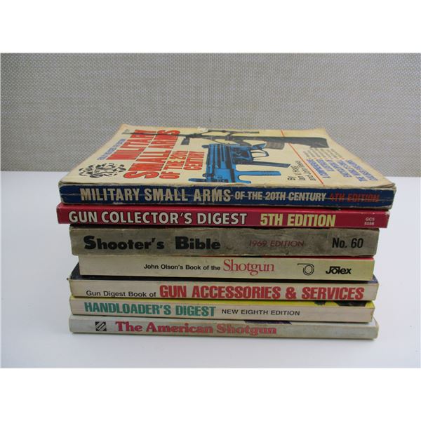 ASSORTED GUNS & ACCESSORIES BOOKS