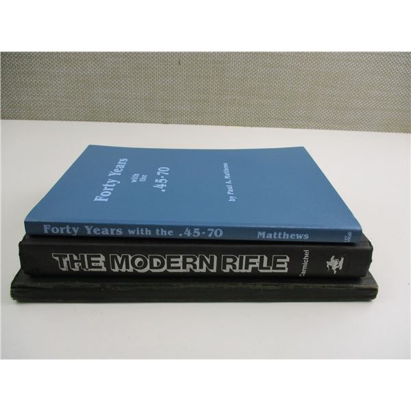 ASSORTED RIFLE BOOKS
