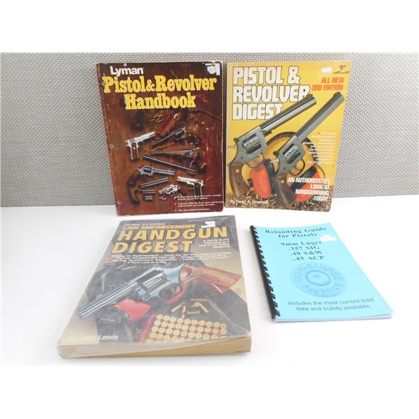 ASSORTED PISTOL BOOKLETS