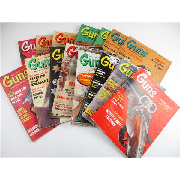 GUNS MAGAZINE LOT