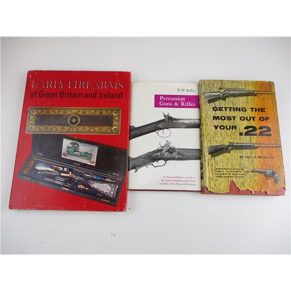 ASSORTED GUN BOOKS