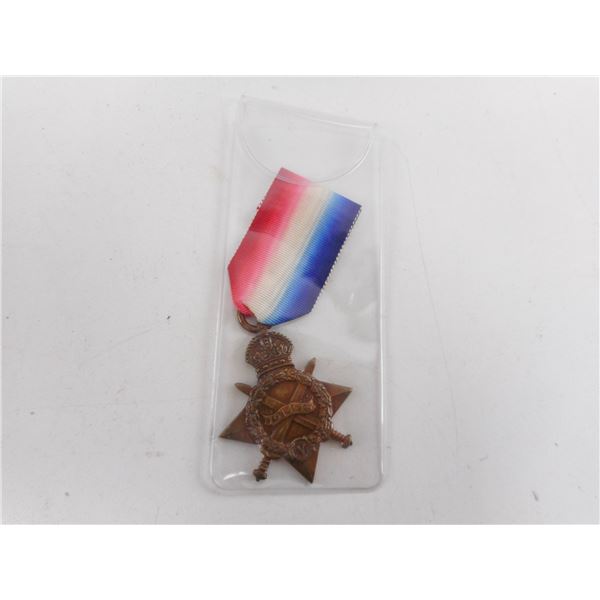 WWI CANADIAN 1914-1915 STAR MEDAL