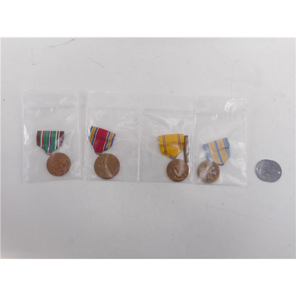 U.S. MILITARY MEDALS ETC LOT