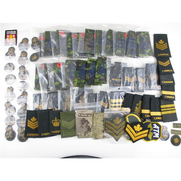 CANADIAN MILITARY BADGES LOT