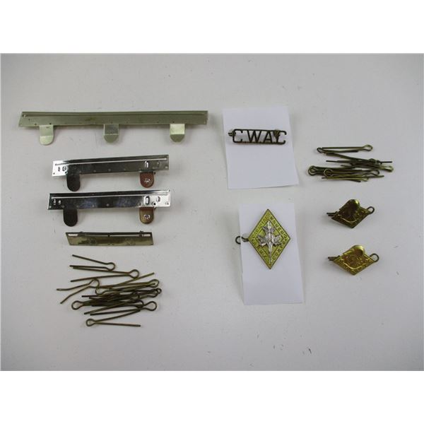 CANADIAN CWAC BADGES ETC LOT