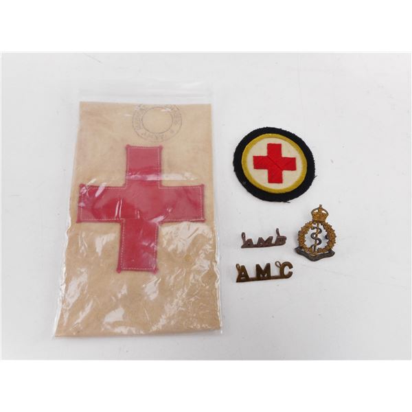 WWI BRITISH ARMY MEDICAL BADGES LOT