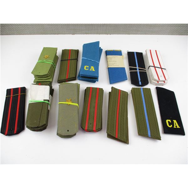 ASSORTED COM/BLOC PATCHES ETC