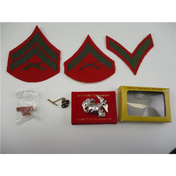 U.S.M.C. BADGE SET