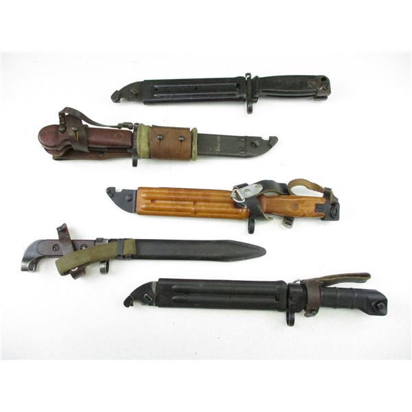 COM BLOC AK/AKM BAYONET LOT