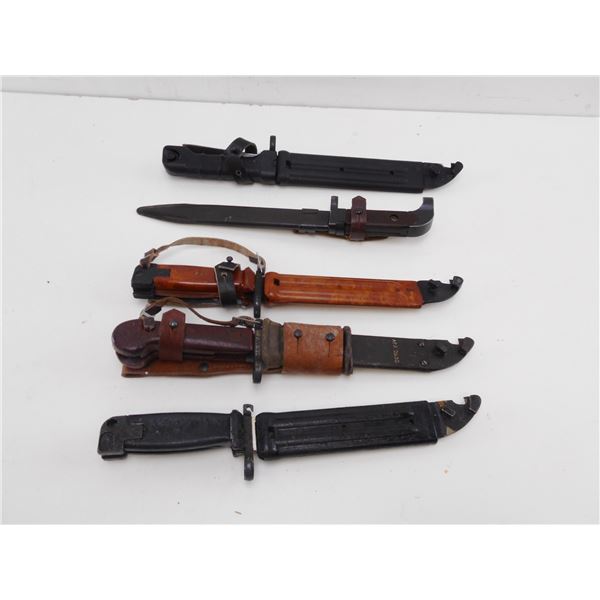 COM BLOC AK/AKM BAYONET LOT