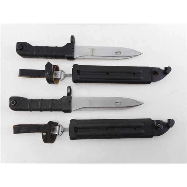 BULGARIAN AK74 RIFLE BAYONETS