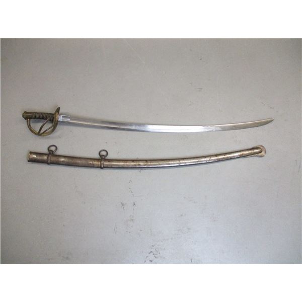 UNKNOWN SWORD WITH SCABBARD