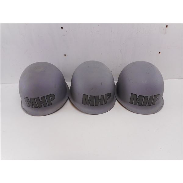 U.S. M1 TYPE HELMET LOT