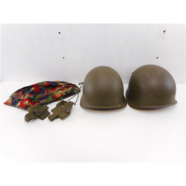 ASSORTED MILITARIA HEADWEAR LOT ETC