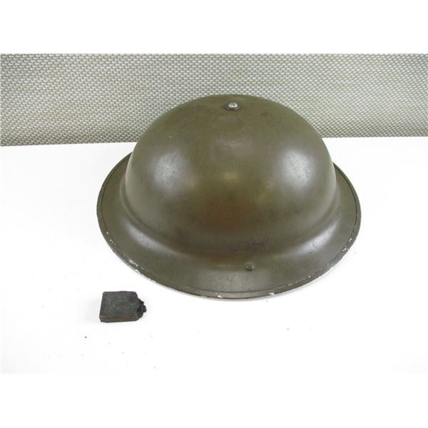 WWI CANADIAN MK1 MILITARY HELMET