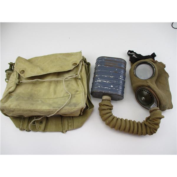 WWII BRITISH GAS MASK LOT
