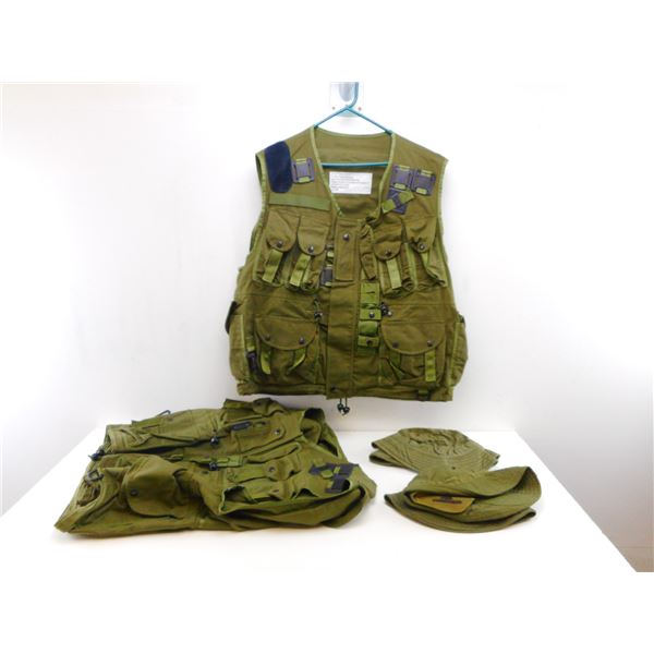 CANADIAN MILITARY TACTICAL VEST +HATS
