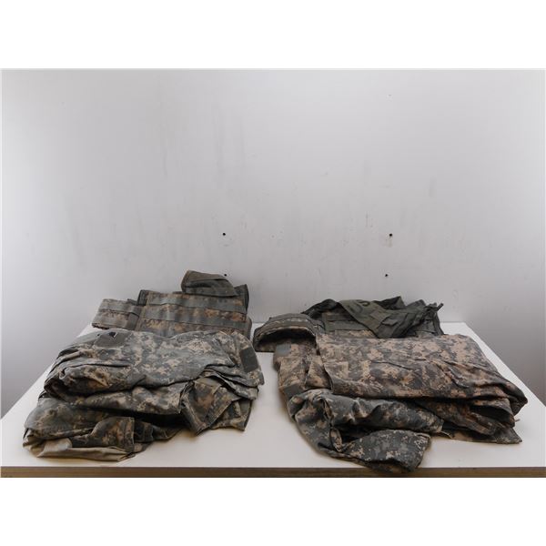U.S. ARMY CAMO CLOTHING LOT