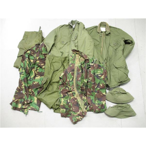MILITARY CLOTHING LOT