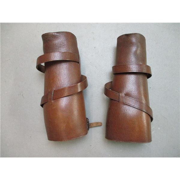 LEATHER OFFICERS GAITERS