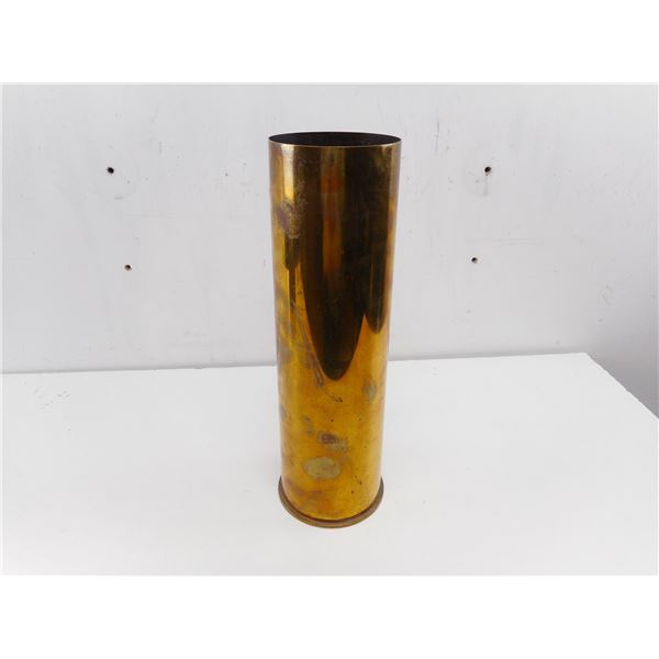 BRITISH 105MM BRASS HOWITZER CASING
