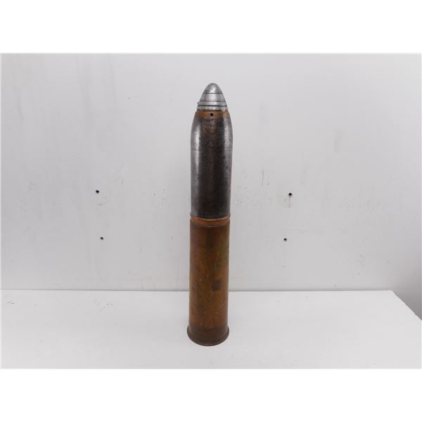WWI BRITISH INERT 18 PDR ROUND