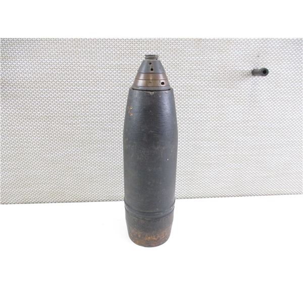 WWI GERMAN INERT 8.5CM PROJECTILE