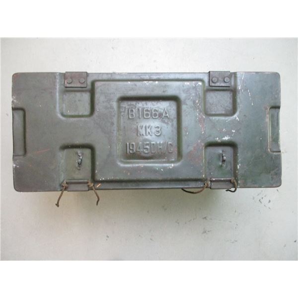 WWII B166A MK3 1945 DH/C AMMO CAN