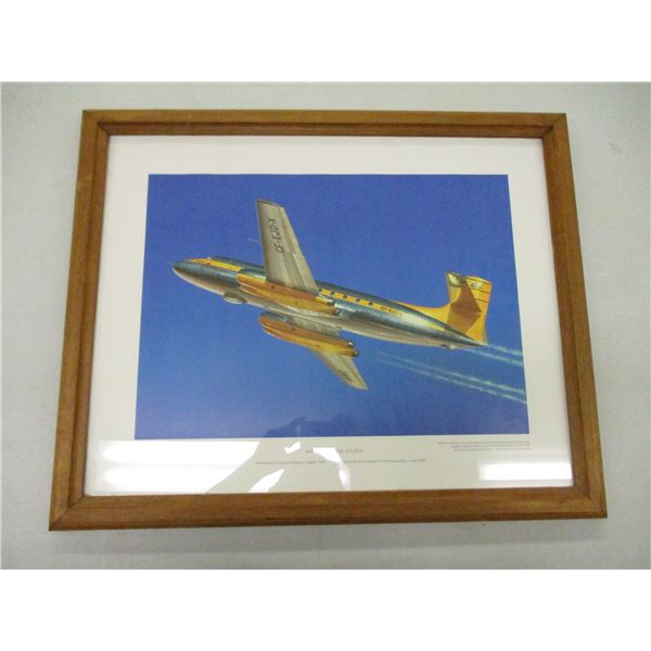 FRAMED AIRCRAFT PRINT