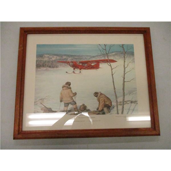 FRAMED AIRCRAFT PRINT