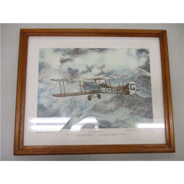 FRAMED AIRCRAFT PRINT