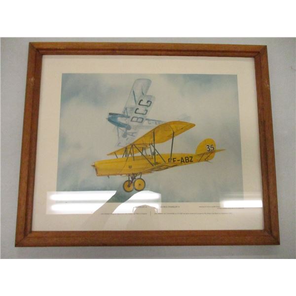 FRAMED AIRCRAFT PRINT