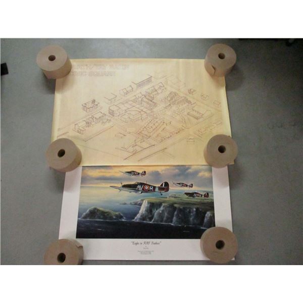 ASSORTED MILITARY PRINTS ETC