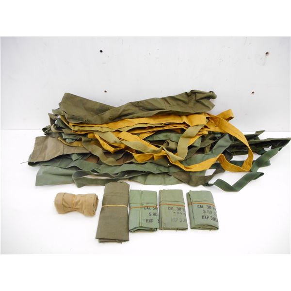 ASSORTED MILITARY AMMO BANDOLIERS
