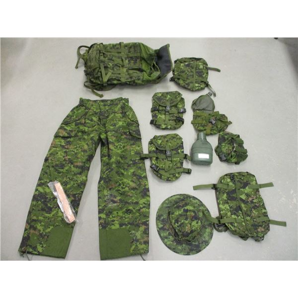 CANADIAN CADPAT CAMO MILITARIA LOT