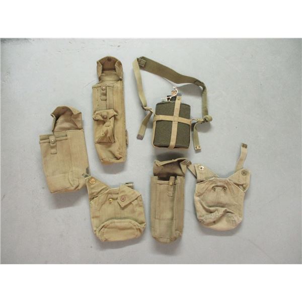 WWII BRITISH P37 WEBBING LOT