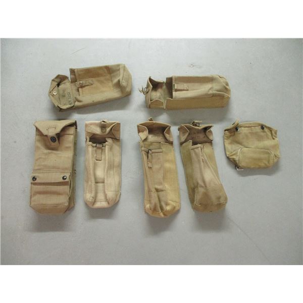 POSTWAR P37 TYPE WEBBING LOT