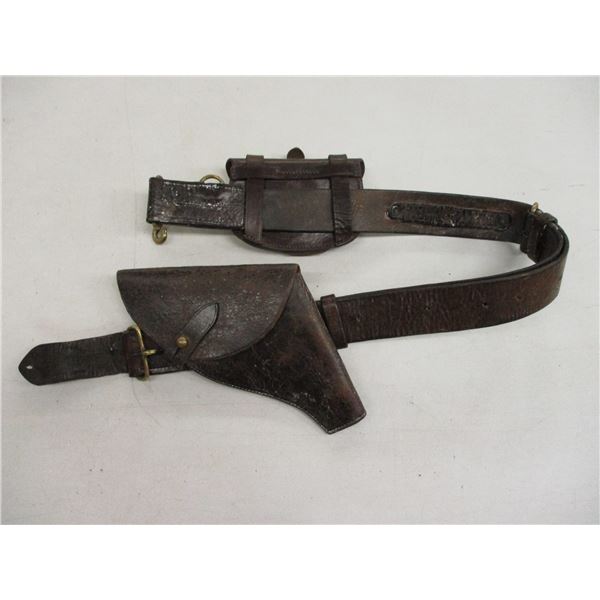 OLIVER PATTERN SNAKE BELT + HOLSTER