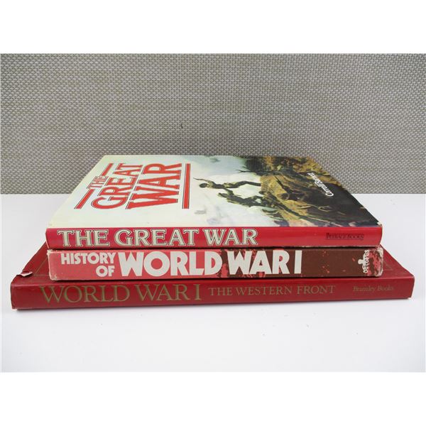 ASSORTED WORLD WAR 1 BOOKS