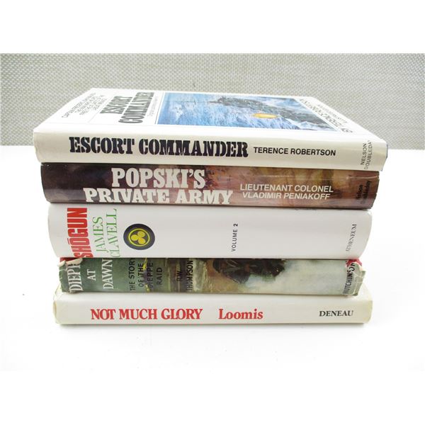 ASSORTED MILITARY BOOKS
