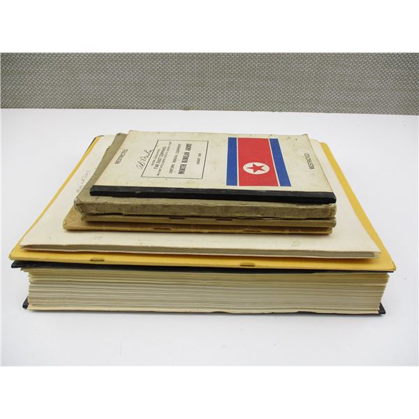 ASSORTED MILITARY BOOKLETS