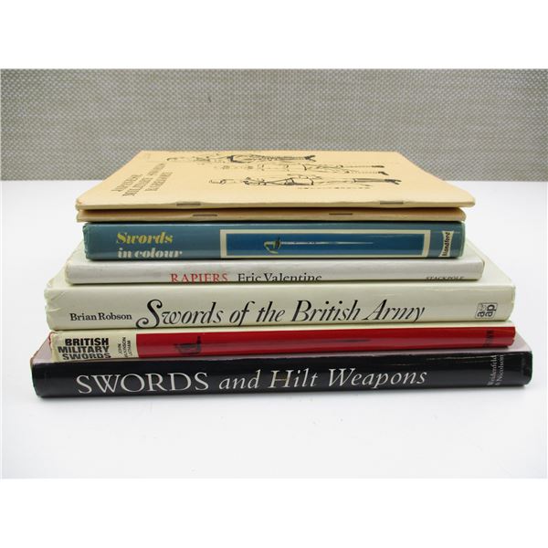 ASSORTED SHARP EDGED WEAPONS BOOKS