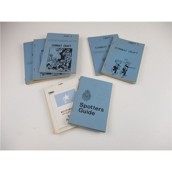 CANADIAN MILITARY BOOKLETS