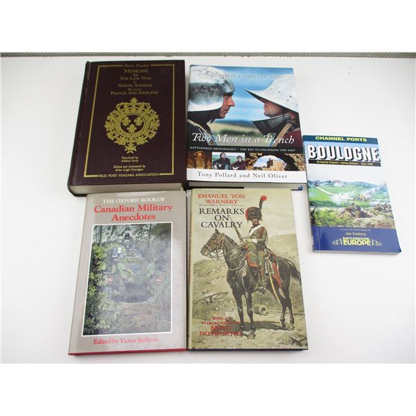 ASSORTED MILITARY BOOKS