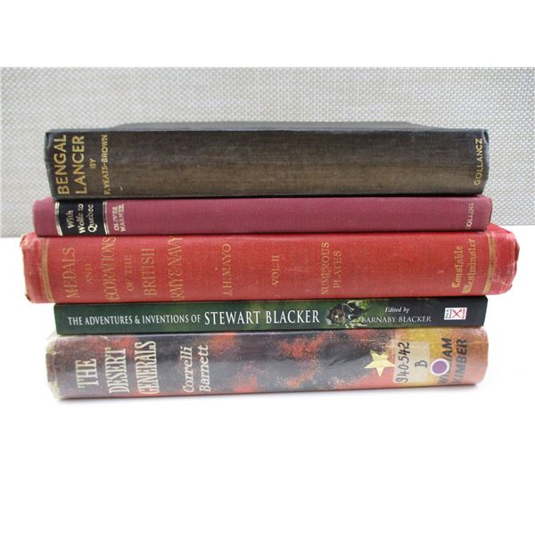 ASSORTED MILITARY BOOKS